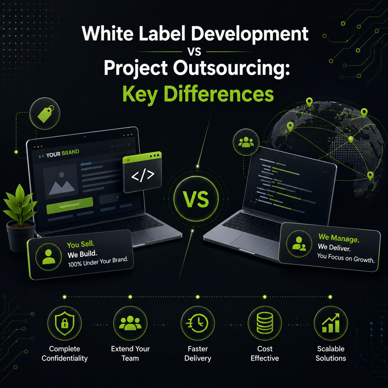 White Label Development vs Project Outsourcing
